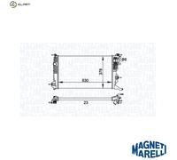 MAGNETI MARELLI 350213158300 Engine radiator