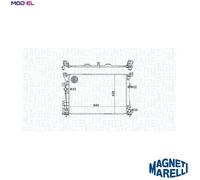 MAGNETI MARELLI 350213158600 Engine radiator