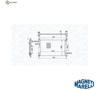 MAGNETI MARELLI 350213163100 Engine radiator