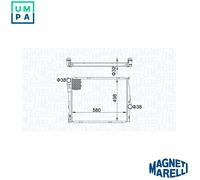 MAGNETI MARELLI 350213163600 Engine radiator
