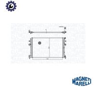 MAGNETI MARELLI 350213166300 Engine radiator