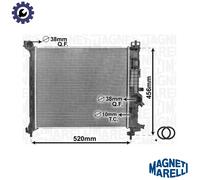 RADIATOR ENGINE COOLING 350213168800 FOR VAUXHALL MERIVA/Mk/II OPEL 4cyl 1.4L