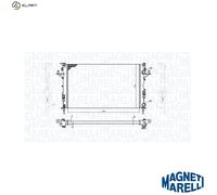 RADIATOR ENGINE COOLING 350213171900 FOR RENAULT LAGUNA/II/Grandtour/Sport 1.8L