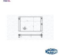 RADIATOR ENGINE COOLING 350213178600 FOR TOYOTA COROLLA/QUEST/ALTIS AURIS/VAN