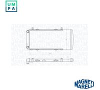 RADIATOR ENGINE COOLING 350213180100 FOR SKODA FELICIA/Mk/II//Pickup VW 1.9L