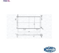 RADIATOR ENGINE COOLING 350213180600 FOR LADA NIVA/Closed/Off-Road/Vehicle 1.6L
