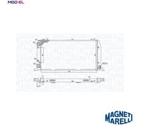 MAGNETI MARELLI 350213188700 Engine radiator