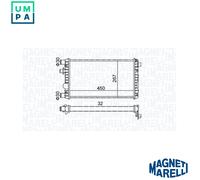 MAGNETI MARELLI 350213191300 Engine radiator