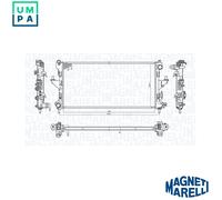 RADIATOR ENGINE COOLING 350213198200 FOR PEUGEOT MANAGER/Platform/Chassis/Van