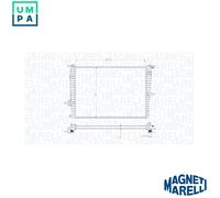 RADIATOR ENGINE COOLING 350213199300 FOR RENAULT SCENIC/III/GRAND FLUENCE 2.0L