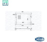 RADIATOR ENGINE COOLING 350213204500 FOR HYUNDAI KIA D4FC 1.4L D4FB 1.6L 4cyl