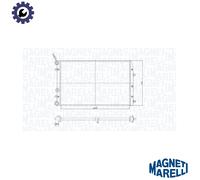 RADIATOR ENGINE COOLING 350213841000 FOR SKODA FABIA/II/Combi VW SEAT 1.2L 3cyl