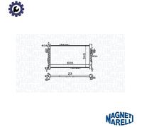 MAGNETI MARELLI 350213977000 Engine radiator