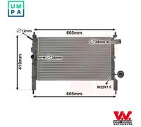 VAN WEZEL 37002023 Engine radiator