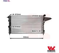 RADIATOR ENGINE COOLING 37002161 FOR OPEL VECTRA/Hatchback C16LZ2/16NZ 1.6L