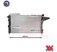 VAN WEZEL 37002161 Engine radiator