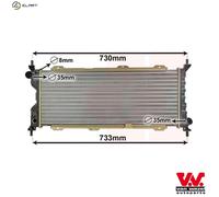 RADIATOR ENGINE COOLING 37002185 FOR OPEL CORSA/B/Hatchback/Van/SWING/STATION