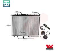 VAN WEZEL 40002255 Engine radiator