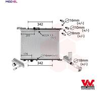 VAN WEZEL 40002300 Engine radiator