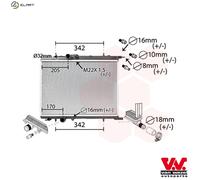 VAN WEZEL 40002300 Engine radiator