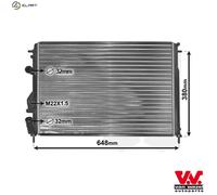 VAN WEZEL 43002241 Engine radiator