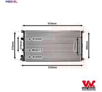 VAN WEZEL 43002276 Engine radiator