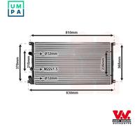 VAN WEZEL 43002276 Engine radiator