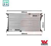 RADIATOR ENGINE COOLING 43002490 FOR RENAULT TRAFIC/II/Rodeo/Platform/Chassis