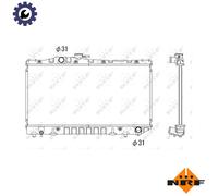 NRF 516712 Engine radiator
