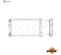 NRF 519501 Engine radiator
