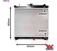 RADIATOR ENGINE COOLING 52002055 FOR SUZUKI JIMNY/Open/Off-Road/Vehicle/Closed