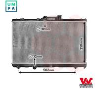 VAN WEZEL 53002147 Engine radiator