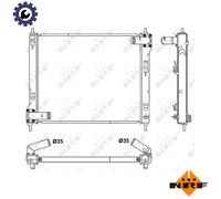 NRF 53061 Engine radiator
