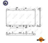 NRF 53094 Engine radiator