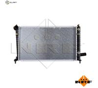 NRF Radiator Engine Cooling 53196 - Aluminium Brazed Fins - Fits Saab 9-5 (1997-2009)