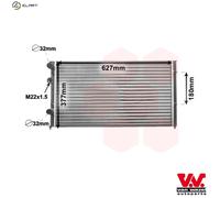 VAN WEZEL 58002027 Engine radiator