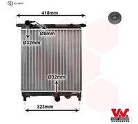 VAN WEZEL ENGINE COOLING RADIATOR 58002325 FOR SEAT SKODA VW