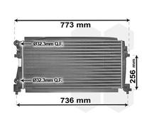 RADIATOR, ENGINE COOLING 58002340