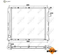 NRF 58107A Engine radiator