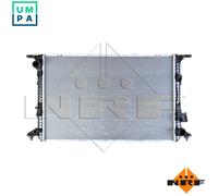 Engine Cooling Radiator Aluminium Brazed Cooling Fins Fits Audi A8 NRF 58439