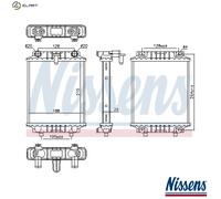 NISSENS 60372 Engine radiator