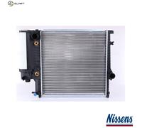 NISSENS Coolant Radiator 60613A for BMW 3 SERIES E30 (1983) 316I CABRIO 1.6 etc