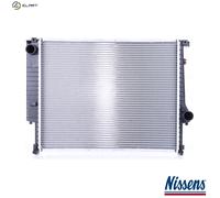 Nissens Engine Coolant Radiator 60619A for BMW 3 Series E30 (1983) 320i 2.0