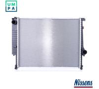 Nissens Engine Coolant Radiator 60619A for BMW 3 Series E30 (1983) 320i 2.0