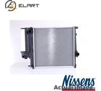 NISSENS Engine radiator 60623A Aluminium 440 439 32 with gaskets/seals without cap, with expansion tank Brazed cooling fins BMW: Z3 Roadster, 3 Coupe
