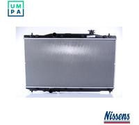 Nissens Engine Radiator 606294 for Honda Civic X (FC/FK) Hatchback 2.0L K20C1 2017-2022