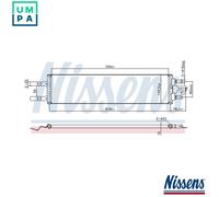 NISSENS 606420 Engine radiator