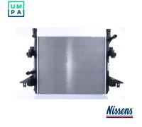 NISSENS 606780 Engine radiator