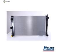 NISSENS 606838 Engine radiator