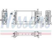RADIATOR, ENGINE COOLING 607033